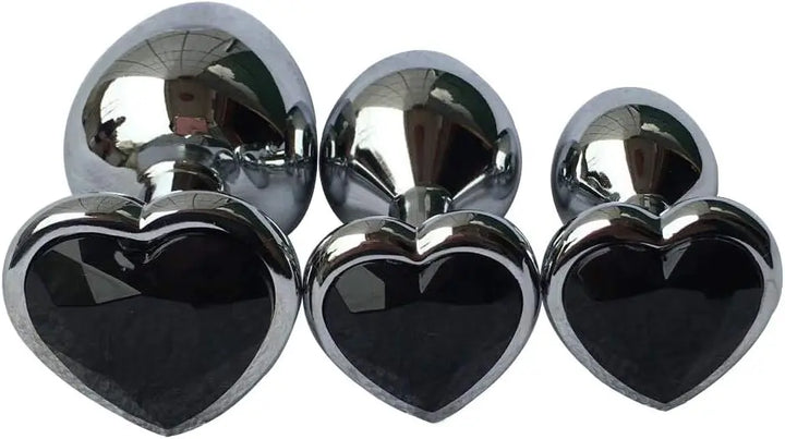 3 Set Anal Plug of 3 sizes by Lover Senses Lover Thingz