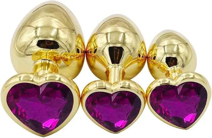 3 Set Anal Plug of 3 sizes by Lover Senses Lover Thingz