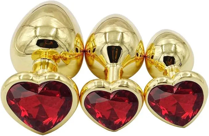 3 Set Anal Plug of 3 sizes by Lover Senses Lover Thingz