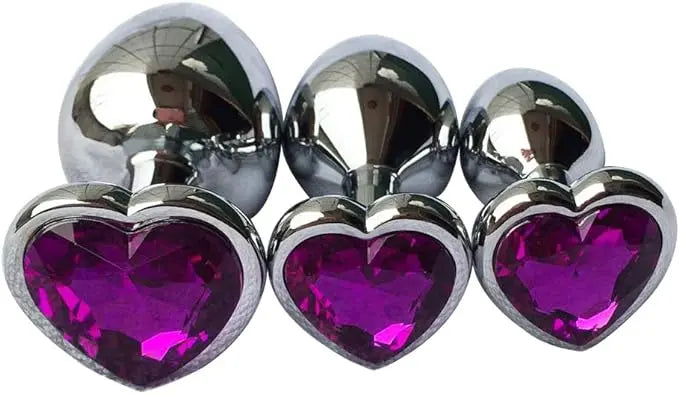 3 Set Anal Plug of 3 sizes by Lover Senses Lover Thingz