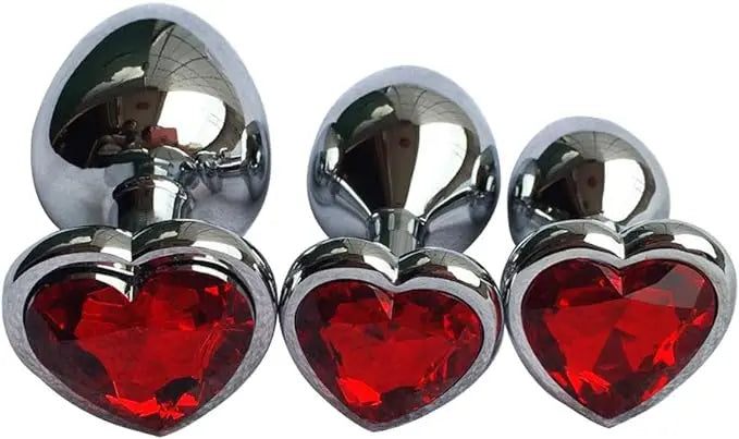 3 Set Anal Plug of 3 sizes by Lover Senses Lover Thingz