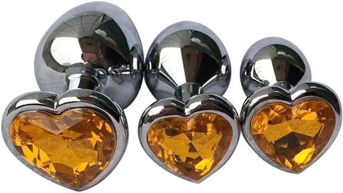 3 Set Anal Plug of 3 sizes by Lover Senses Lover Thingz