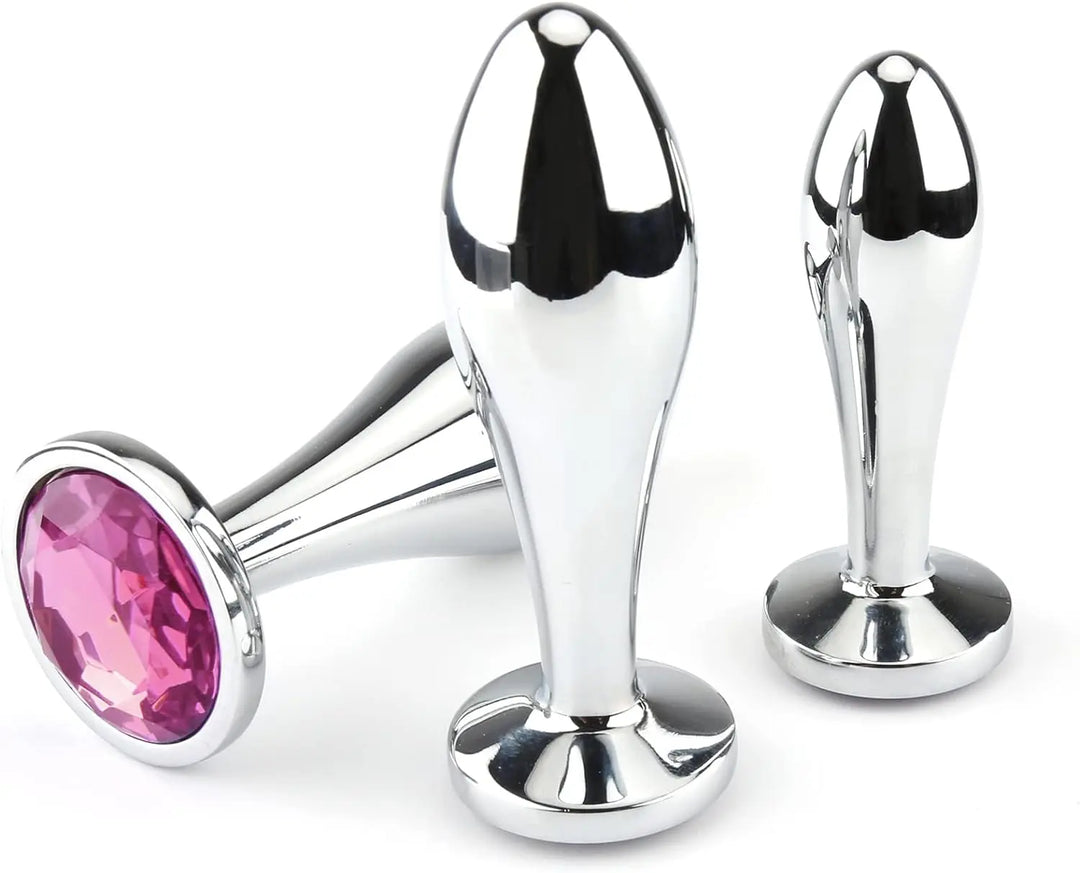 3 Size Oval Anal Plug by Lover Senses Lover Thingz