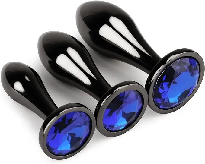 3 Size Oval Anal Plug by Lover Senses Lover Thingz