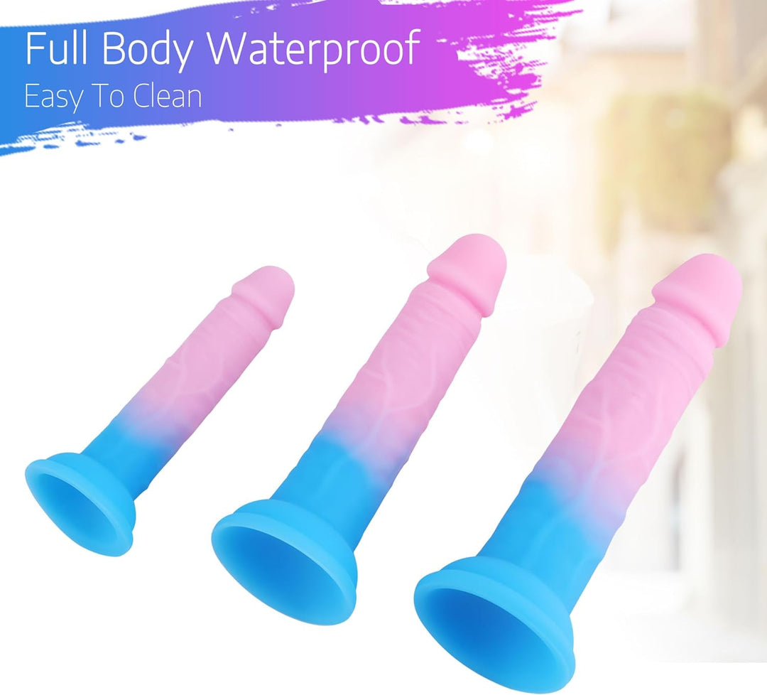 Pink Precious Dildo by Lover Senses - 3 sizes