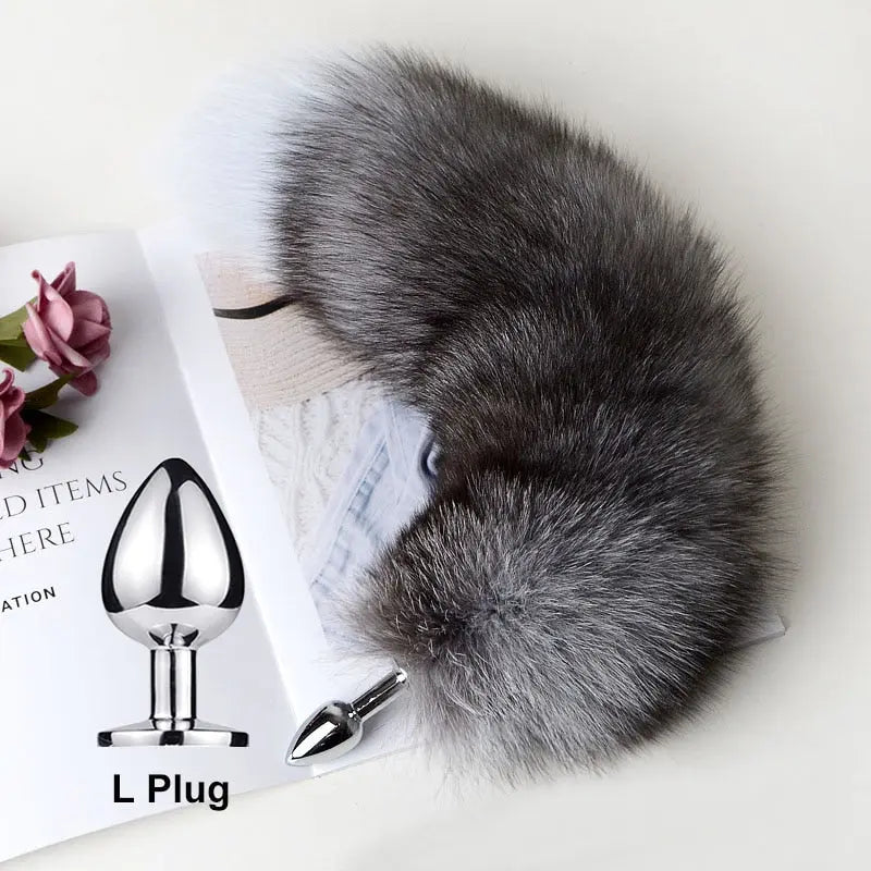 Anal Plug Fox Tail by Lover Senses Lover Thingz