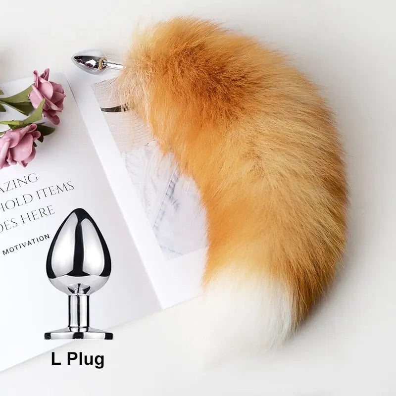 Anal Plug Fox Tail by Lover Senses Lover Thingz