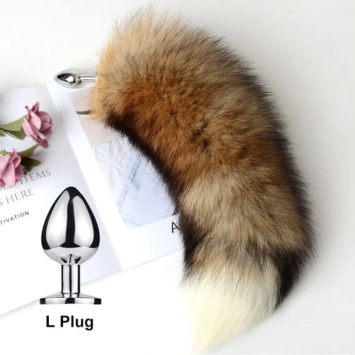 Anal Plug Fox Tail by Lover Senses Lover Thingz