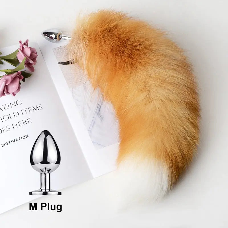 Anal Plug Fox Tail by Lover Senses Lover Thingz