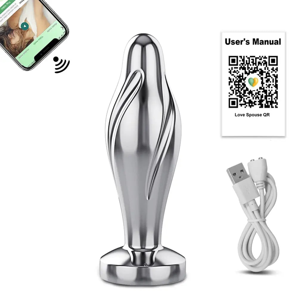 Anal Plug Vibrator by Lover Senses Lover Thingz