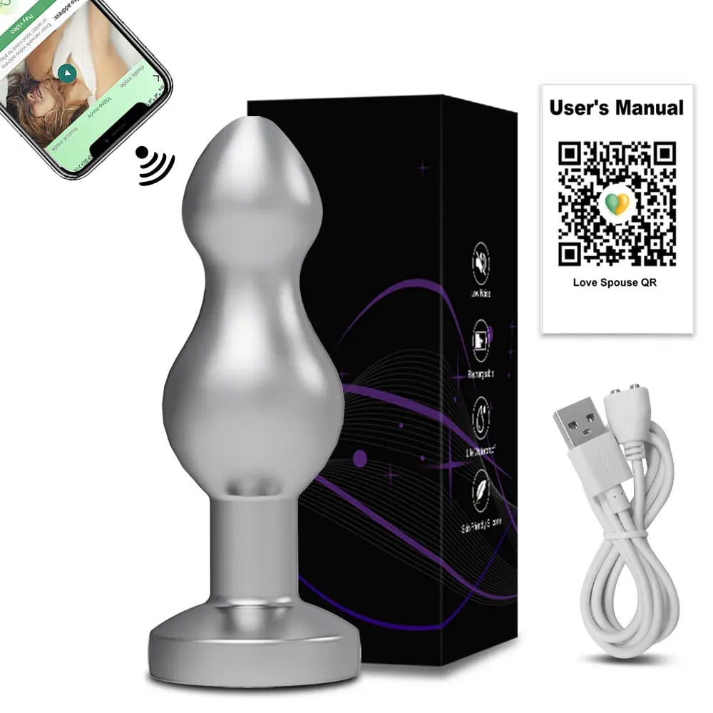 Anal Plug Vibrator by Lover Senses Lover Thingz