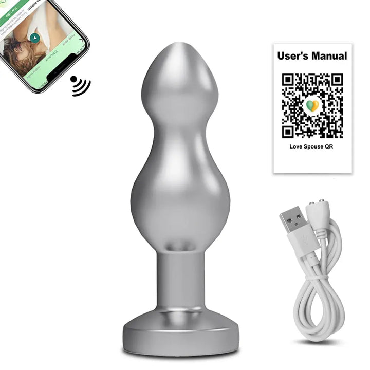 Anal Plug Vibrator by Lover Senses Lover Thingz