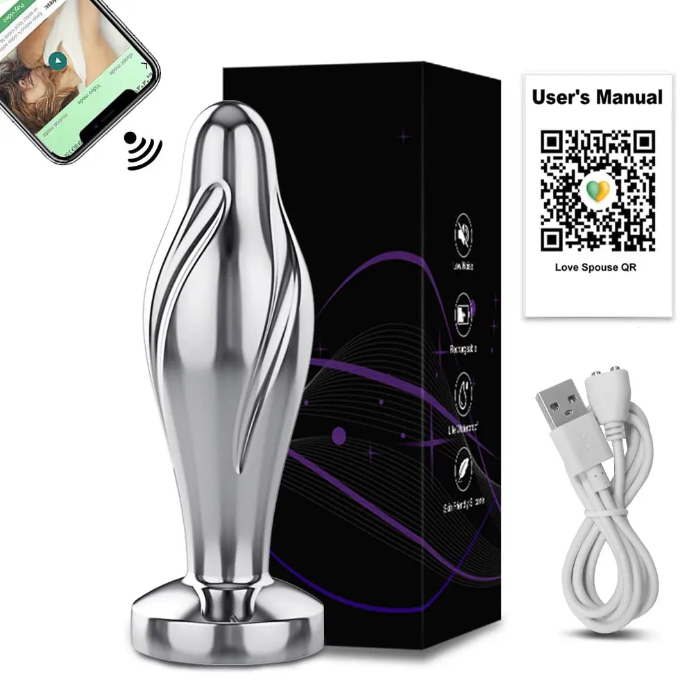 Anal Plug Vibrator by Lover Senses Lover Thingz