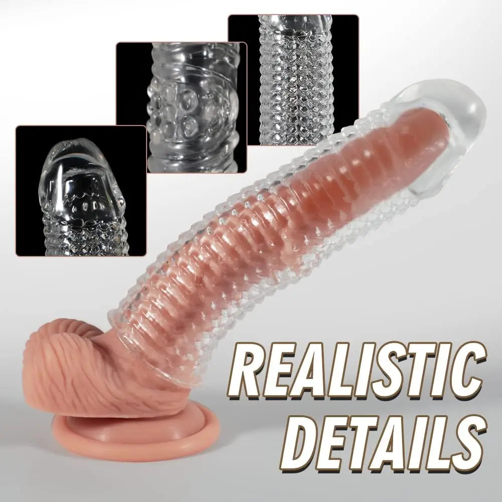 Crystal Dildo with Suction Cups by Lover Senses Lover Senses