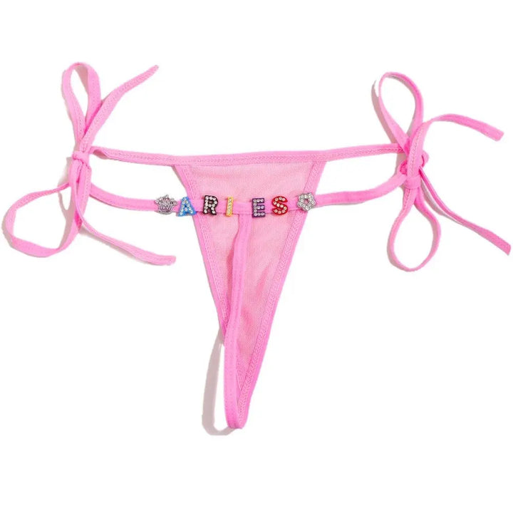 Custom Diamond Name Pantie by Lover Senses Lover Thingz