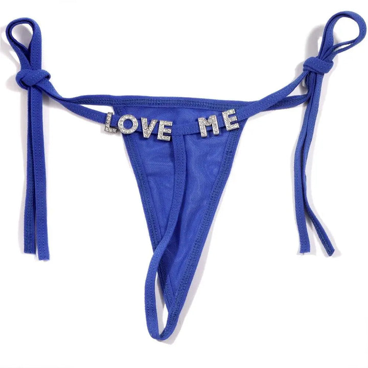 Custom Diamond Name Pantie by Lover Senses Lover Thingz