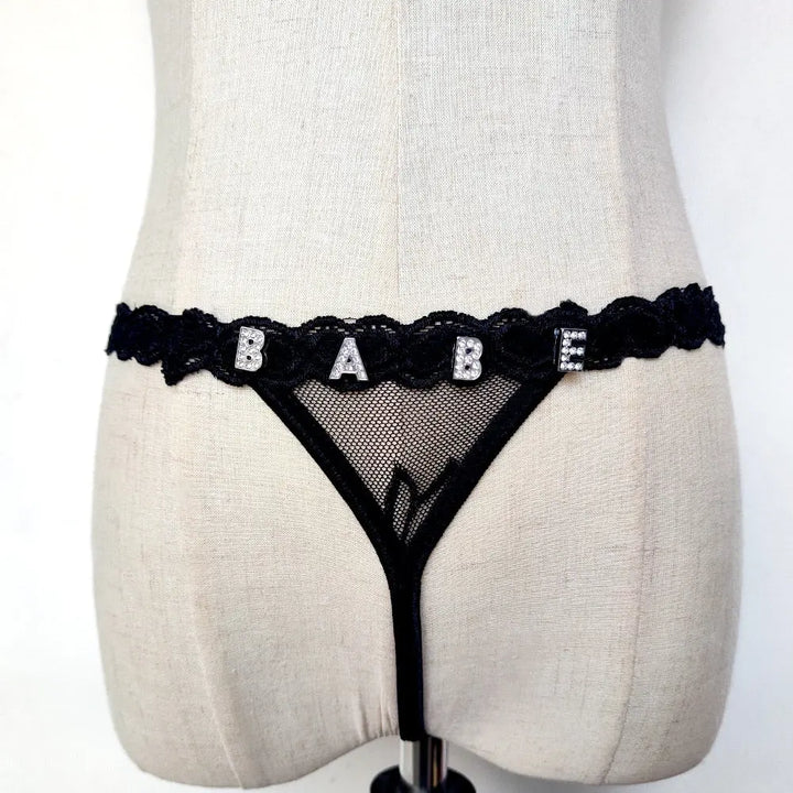 Custom Name Pantie 2.0 by Lover Senses Lover Thingz