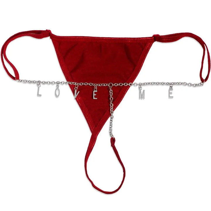 Custom Name Thong by Lover Senses Lover Thingz