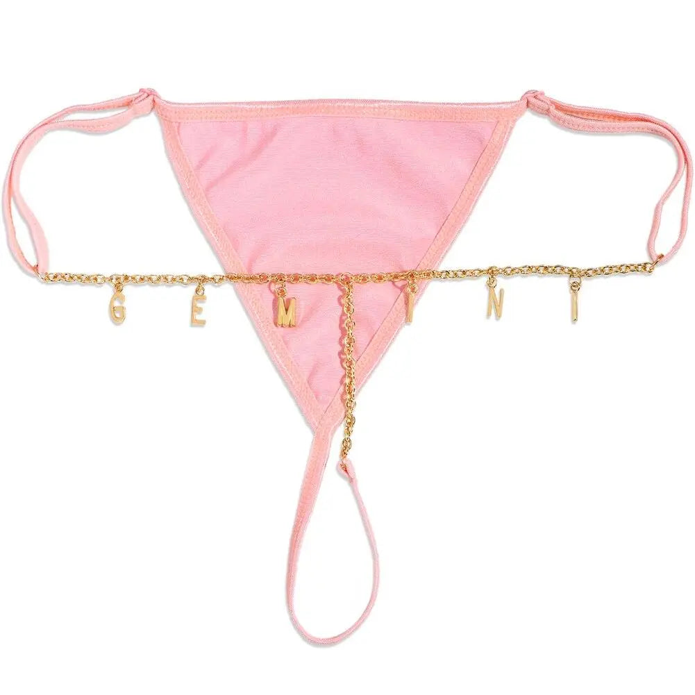 Custom Name Thong by Lover Senses Lover Thingz