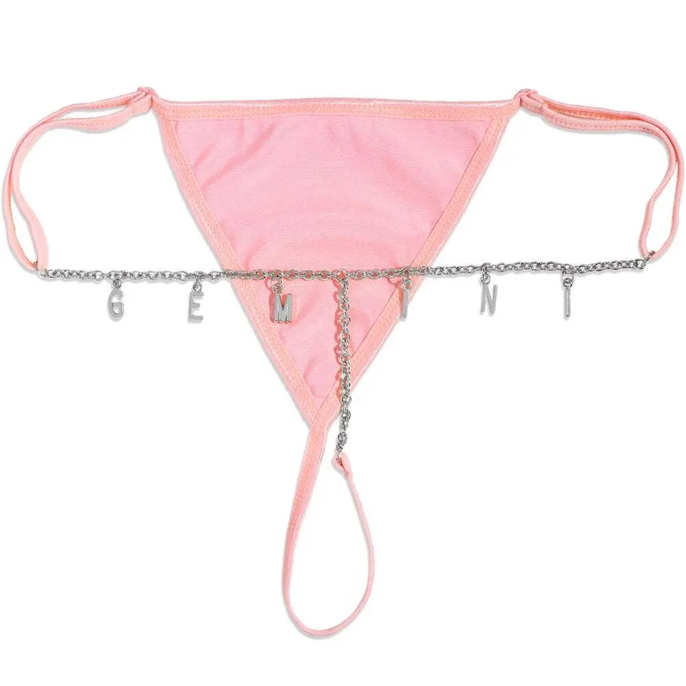 Custom Name Thong by Lover Senses Lover Thingz