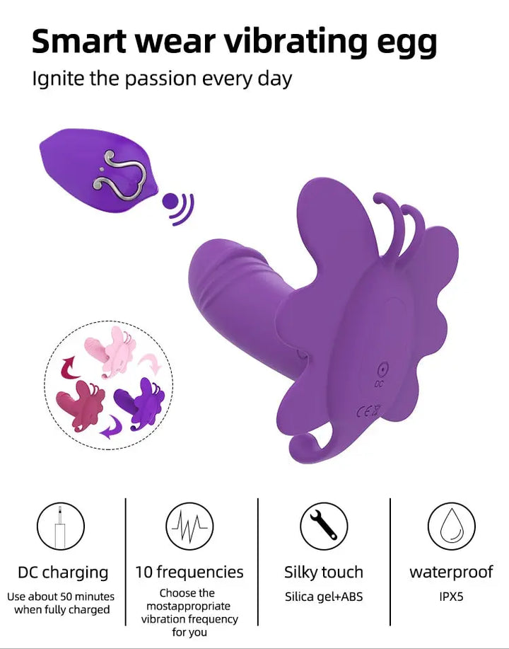 Her Butterfly Vibrator By Lover Senses Lover Thingz