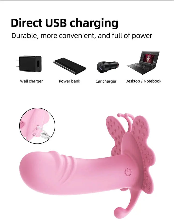 Her Butterfly Vibrator By Lover Senses Lover Thingz