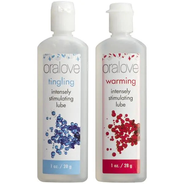 Oralove Delicious Duo Lickable Lubes Warming And Tingling Doc Johnson