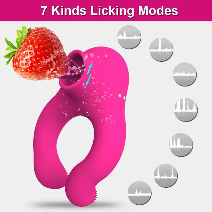 Pink Pleasure Cock Ring Birdsexy