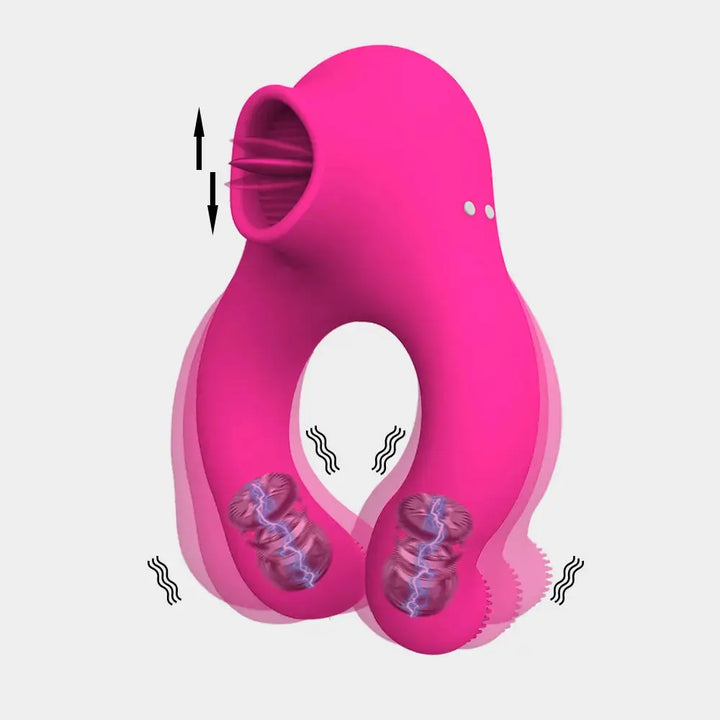 Pink Pleasure Cock Ring Birdsexy