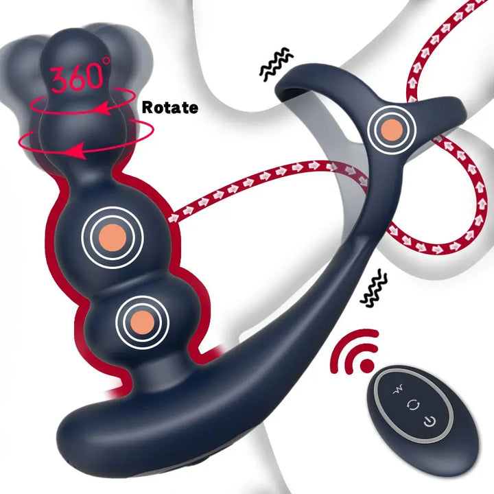 Prostate Massager Vibrator by Lover Senses The Busy Beaver Sex Store