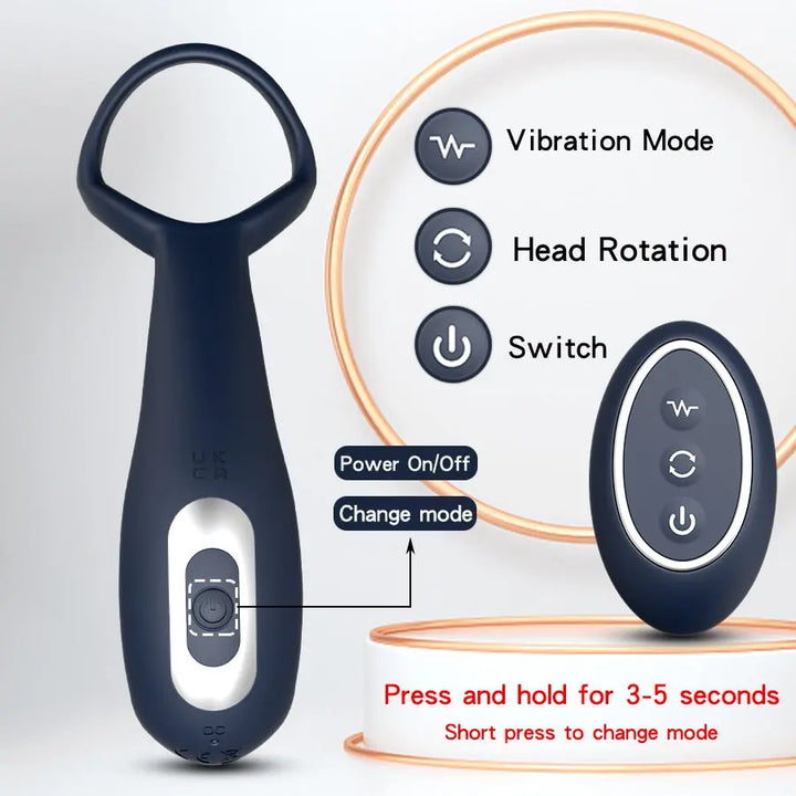 Prostate Massager Vibrator by Lover Senses The Busy Beaver Sex Store