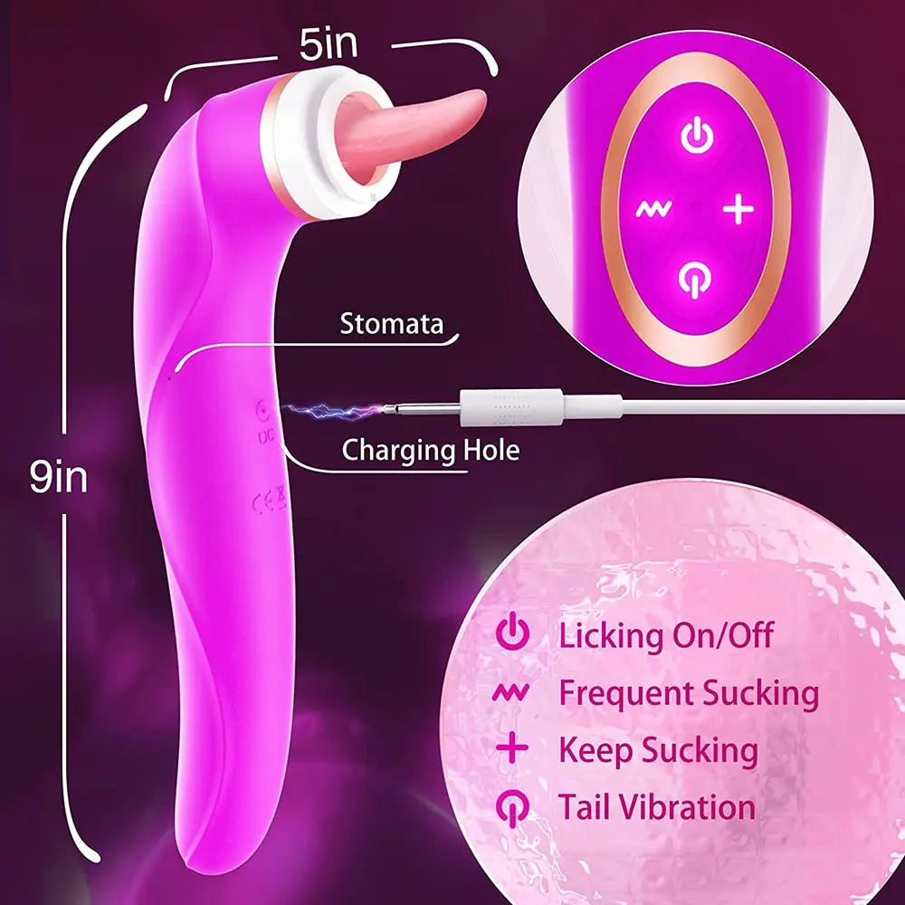 Pussy Licking Vibrator by Lover Senses Lover Thingz