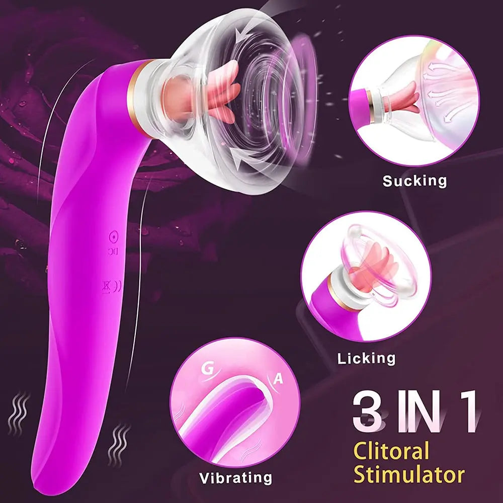 Pussy Licking Vibrator by Lover Senses Lover Thingz