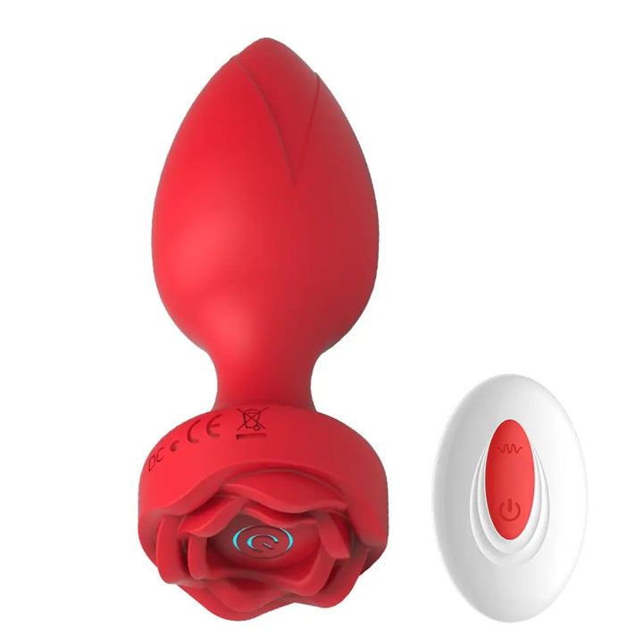 Rose Anal Vibrator by Lover Senses Lover Thingz