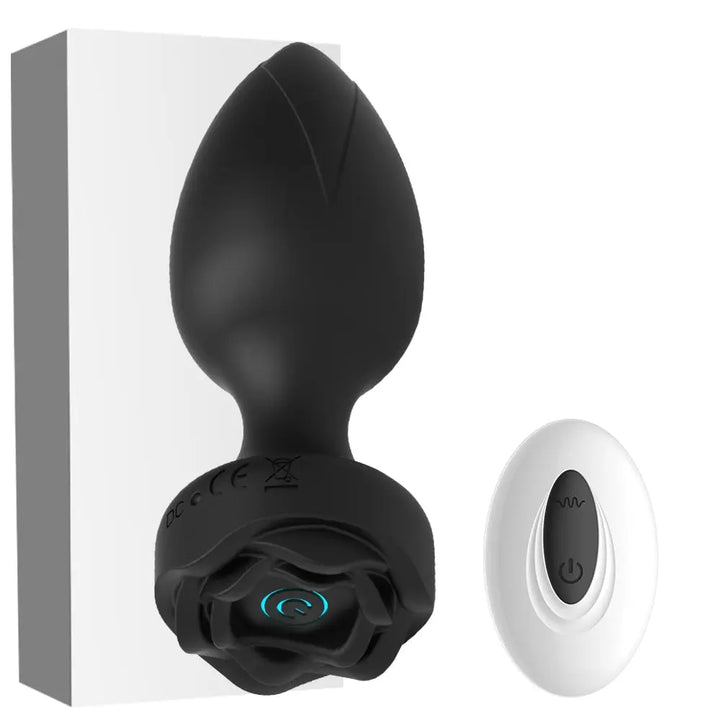 Rose Anal Vibrator by Lover Senses Lover Thingz