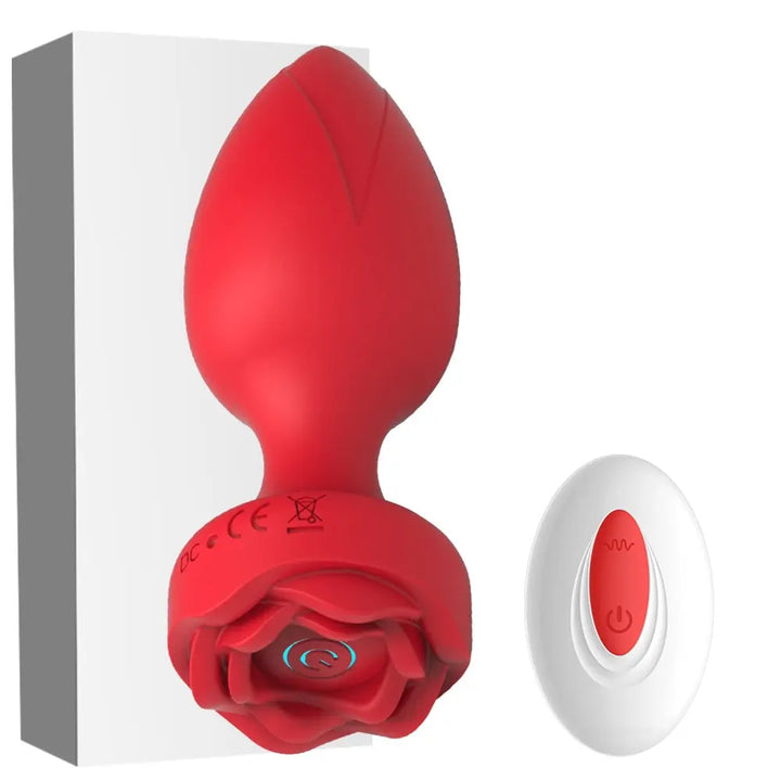 Rose Anal Vibrator by Lover Senses Lover Thingz