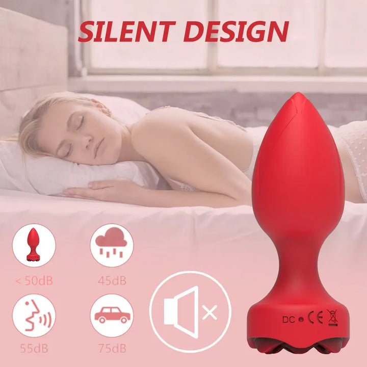 Rose Anal Vibrator by Lover Senses Lover Thingz