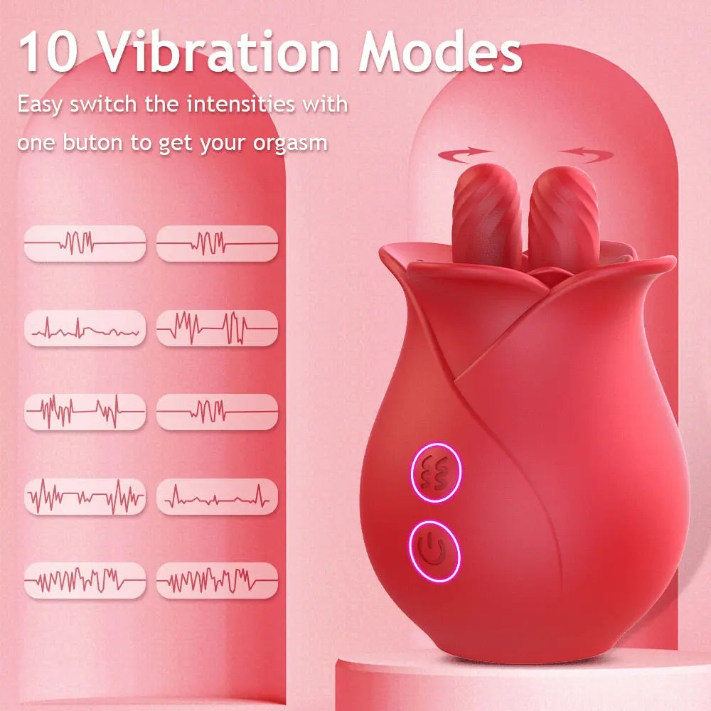 Royal Rose Vibrator by Lover Senses Lover Thingz