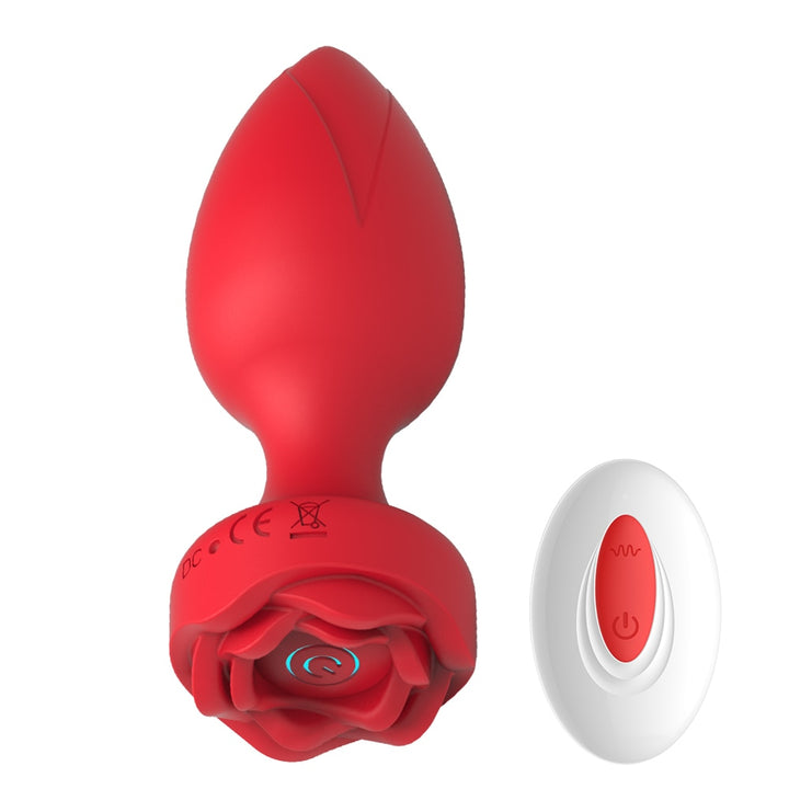 Vibrador Anal Rose de Lover Senses