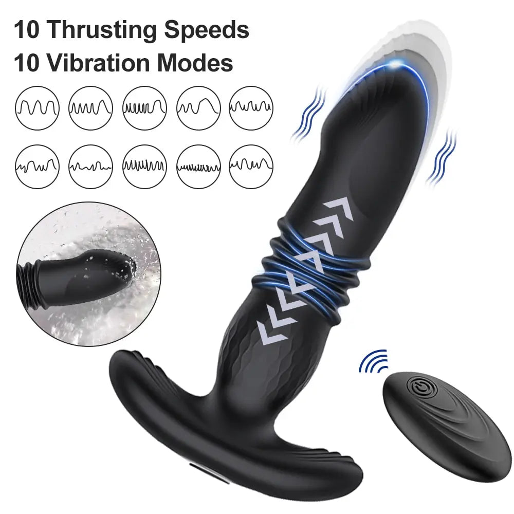 Telescopic Anal Vibrator by Lover Senses The Busy Beaver Sex Store