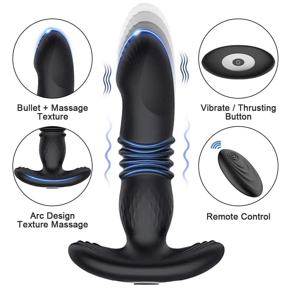 Telescopic Anal Vibrator by Lover Senses The Busy Beaver Sex Store