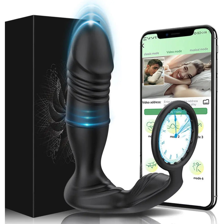 Thrusting Prostate Massager The Busy Beaver Sex Store