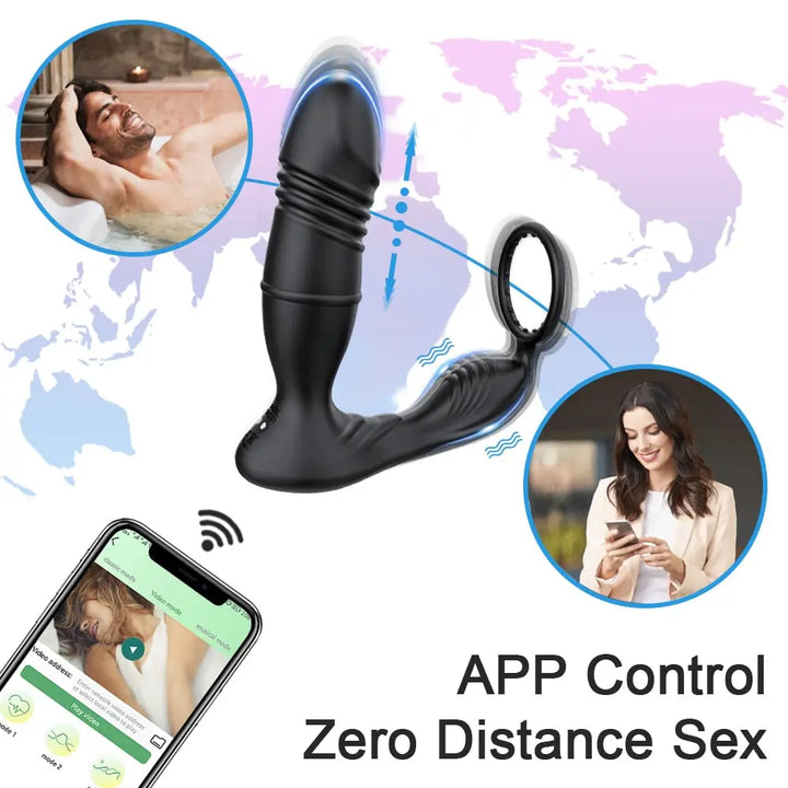 Thrusting Prostate Massager The Busy Beaver Sex Store