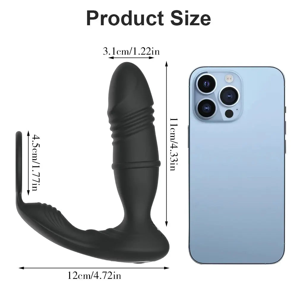 Thrusting Prostate Massager The Busy Beaver Sex Store