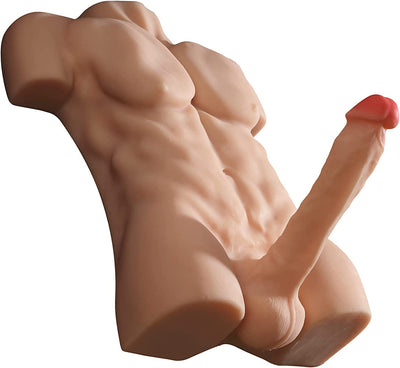 Half Body Male Sex doll 15.4lb with Butthole