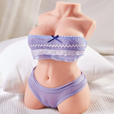 Ari 11LB Sex Doll with Tits White